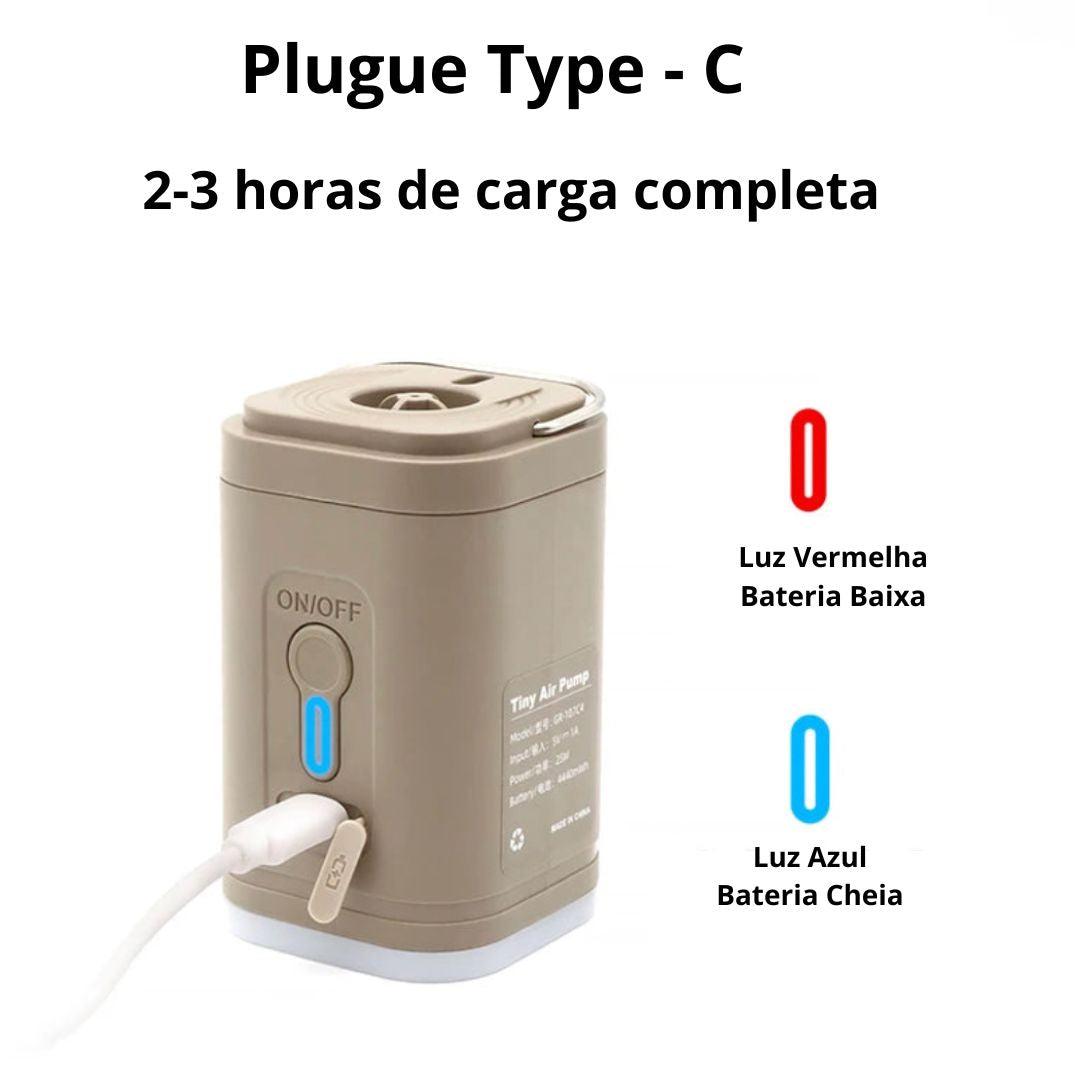 Bomba Compressora de Ar Portátil
