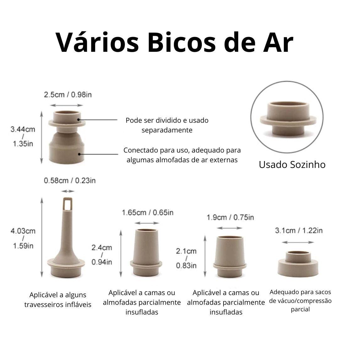 Bomba Compressora de Ar Portátil