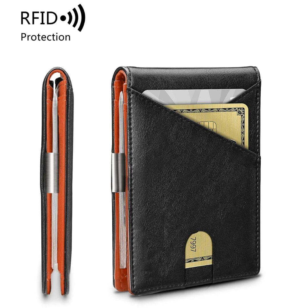 Carteira Minimalista Masculina com Proteção RFID - UrbanFold