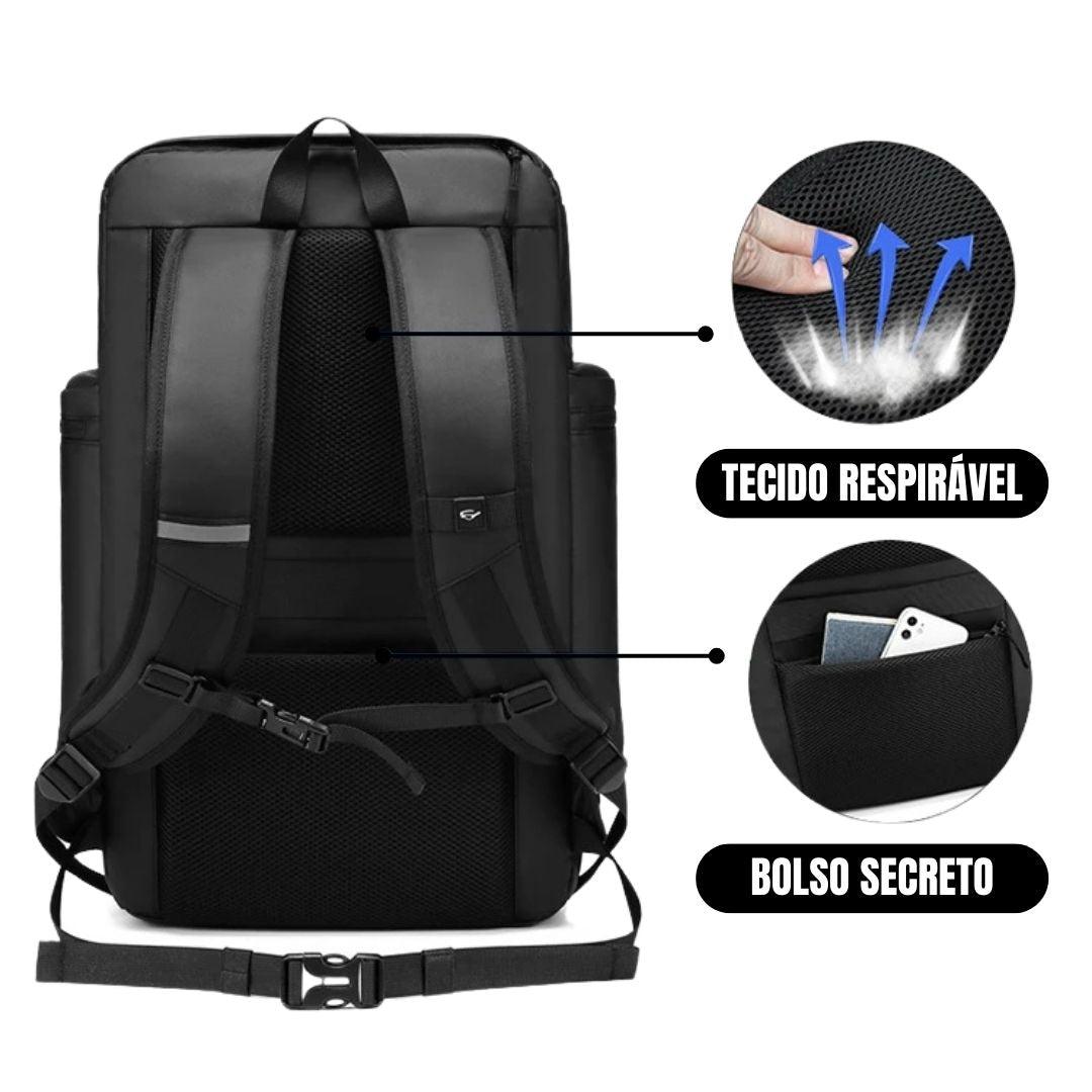 Mochila de Viagem 50L - TravelMax