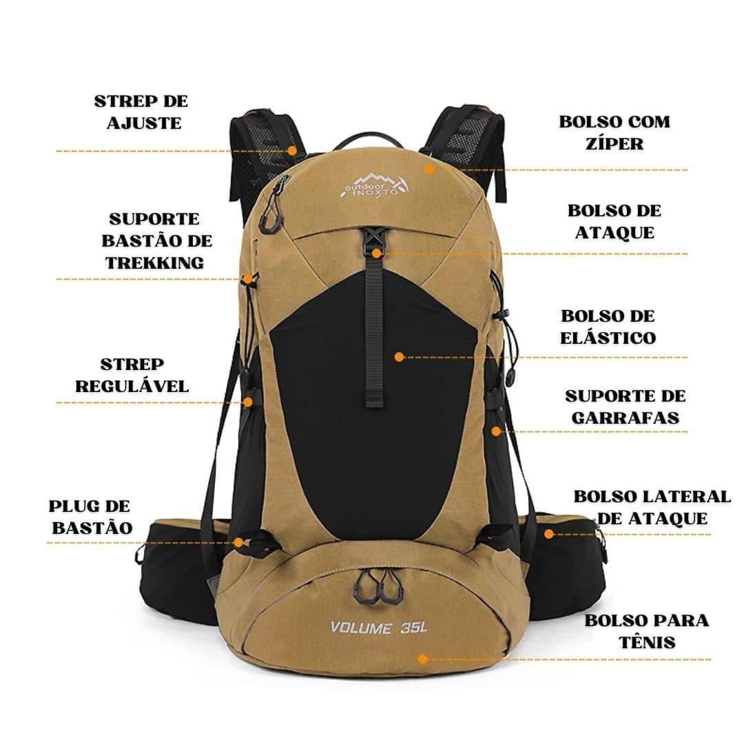 Mochila de Montanhismo 35L - TrailMaster