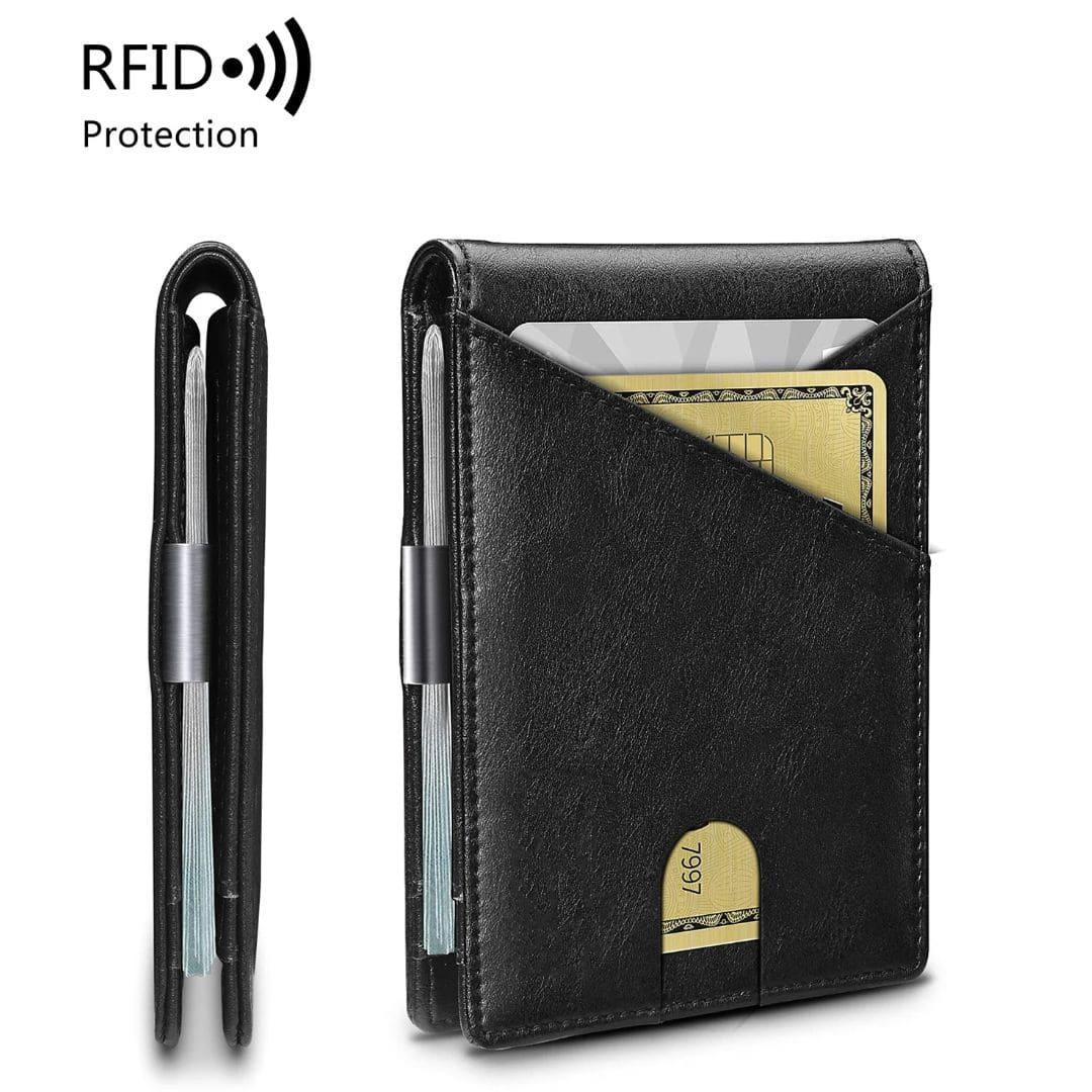 Carteira Minimalista Masculina com Proteção RFID - UrbanFold