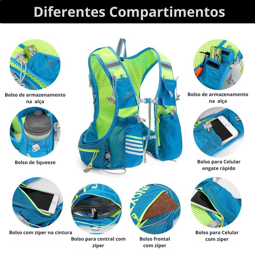 Mochila de Hidratação - HidraTrail - Loja O Mundo e Elas