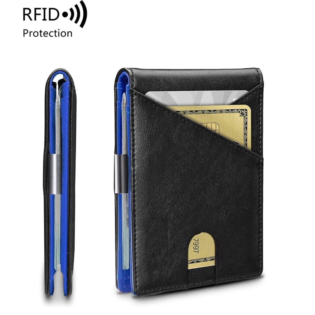 Carteira Minimalista Masculina com Proteção RFID - UrbanFold