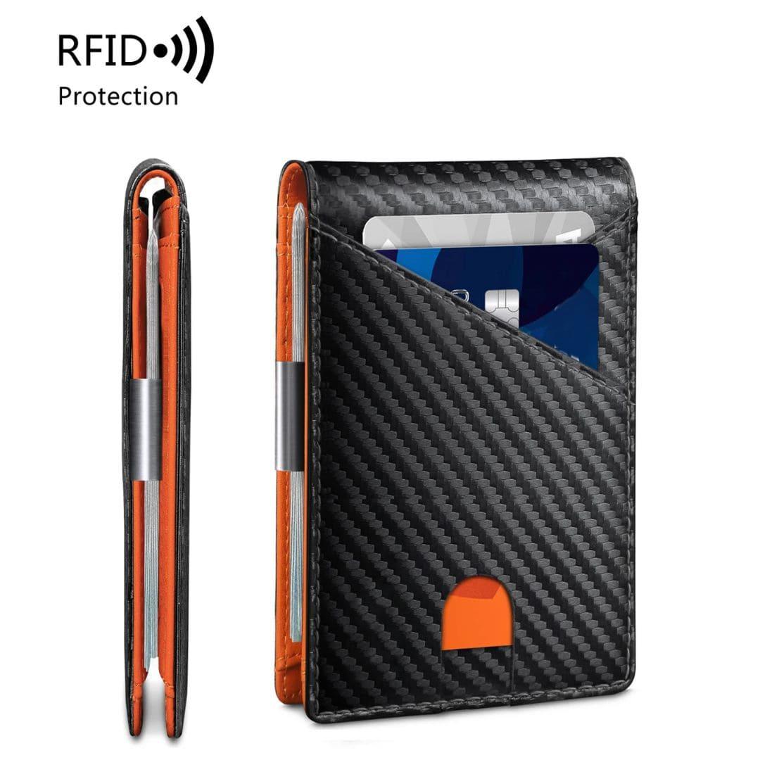 Carteira Minimalista Masculina com Proteção RFID - UrbanFold