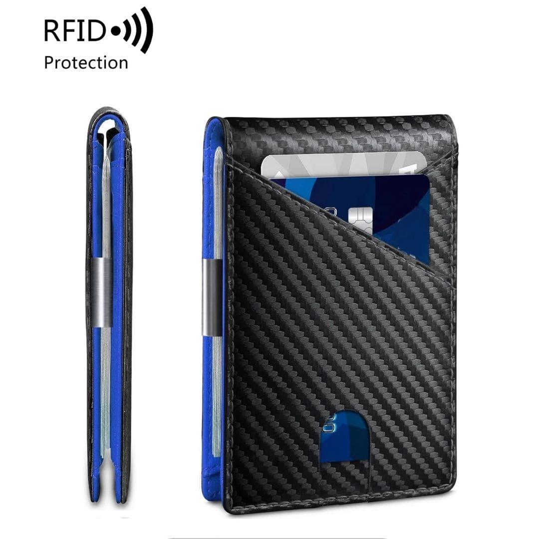 Carteira Minimalista Masculina com Proteção RFID - UrbanFold