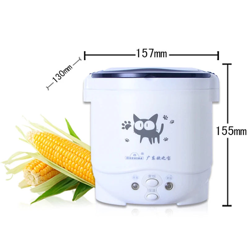 Mini Panela de Arroz Portátil 12v