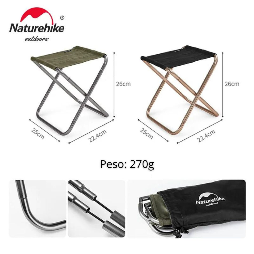 Mini Cadeira de Camping Portátil - Naturehike