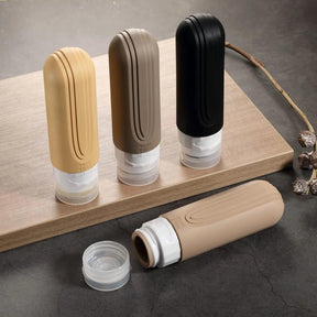 Kit de Frascos de Viagem à Prova de Vazamento  Pack & Wash