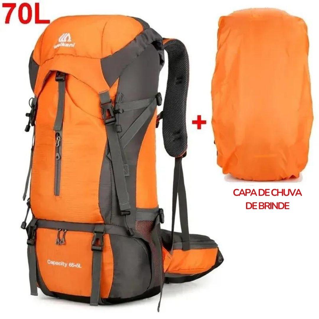 Mochila Cargueira 70L - Welkani - Loja O Mundo e Elas